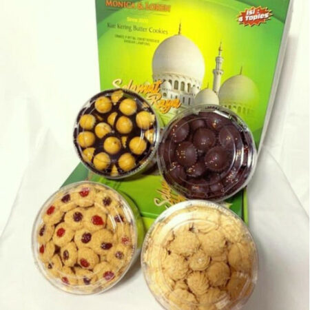 Paket Kue Kering Lebaran Dengan Wadah Toples Kekinian