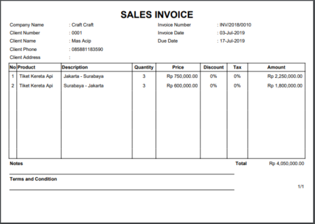 10 Contoh Invoice Yang Bisa Kamu Pelajari Untuk Memulai Bisnis