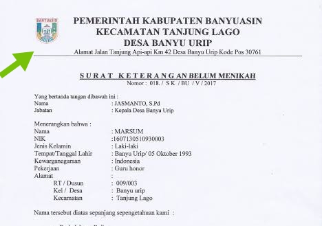 5 Cara Membuat dan Contoh Surat Keterangan Belum Menikah