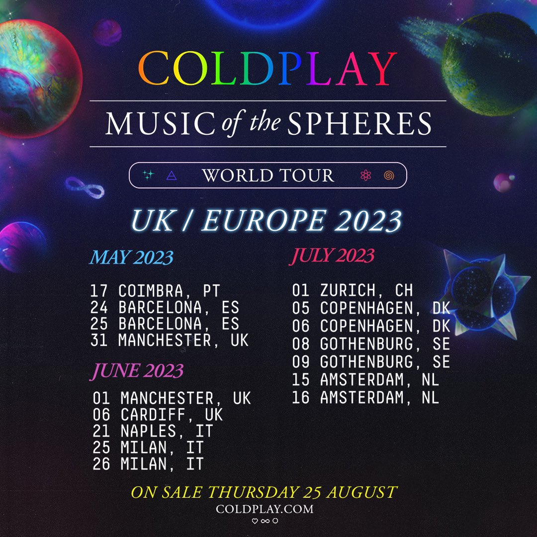 Coldplay Merilis Jadwal Tur 2023 Di Eropa Yuk Intip 7 Fakta Band Ini 